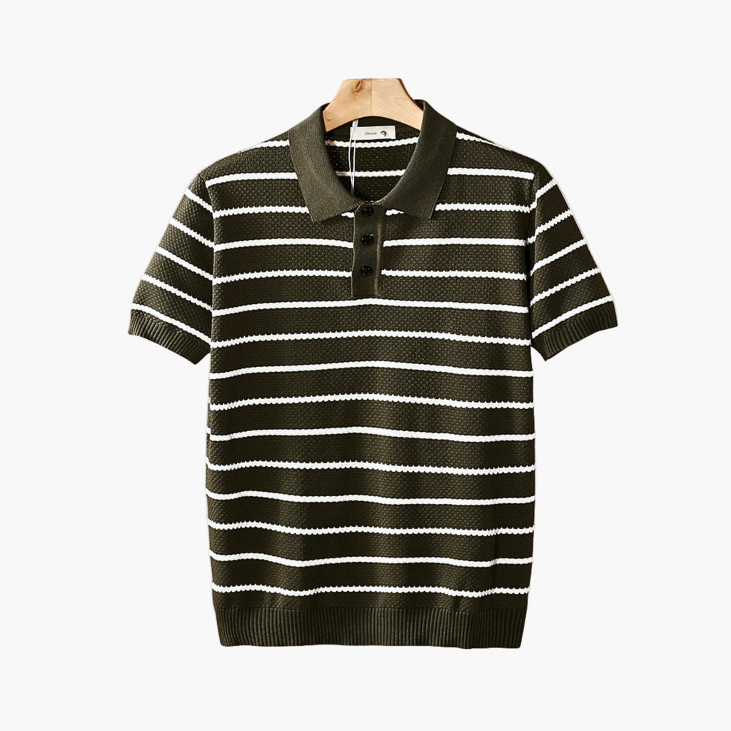 Turin Modern Striped Polo