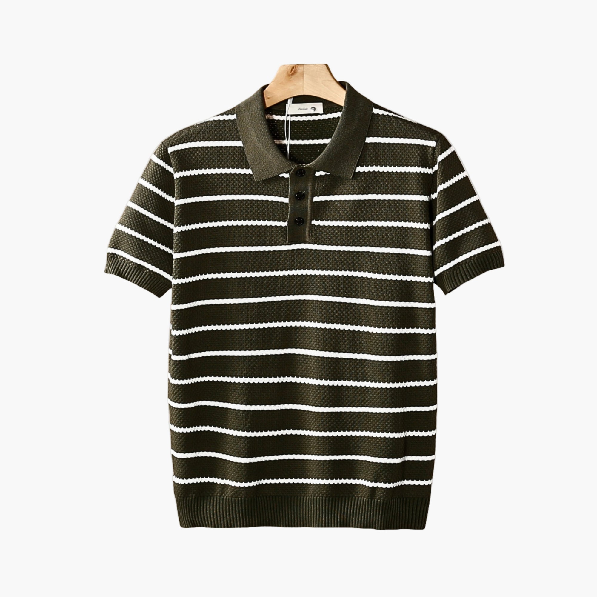 Turin Modern Striped Polo