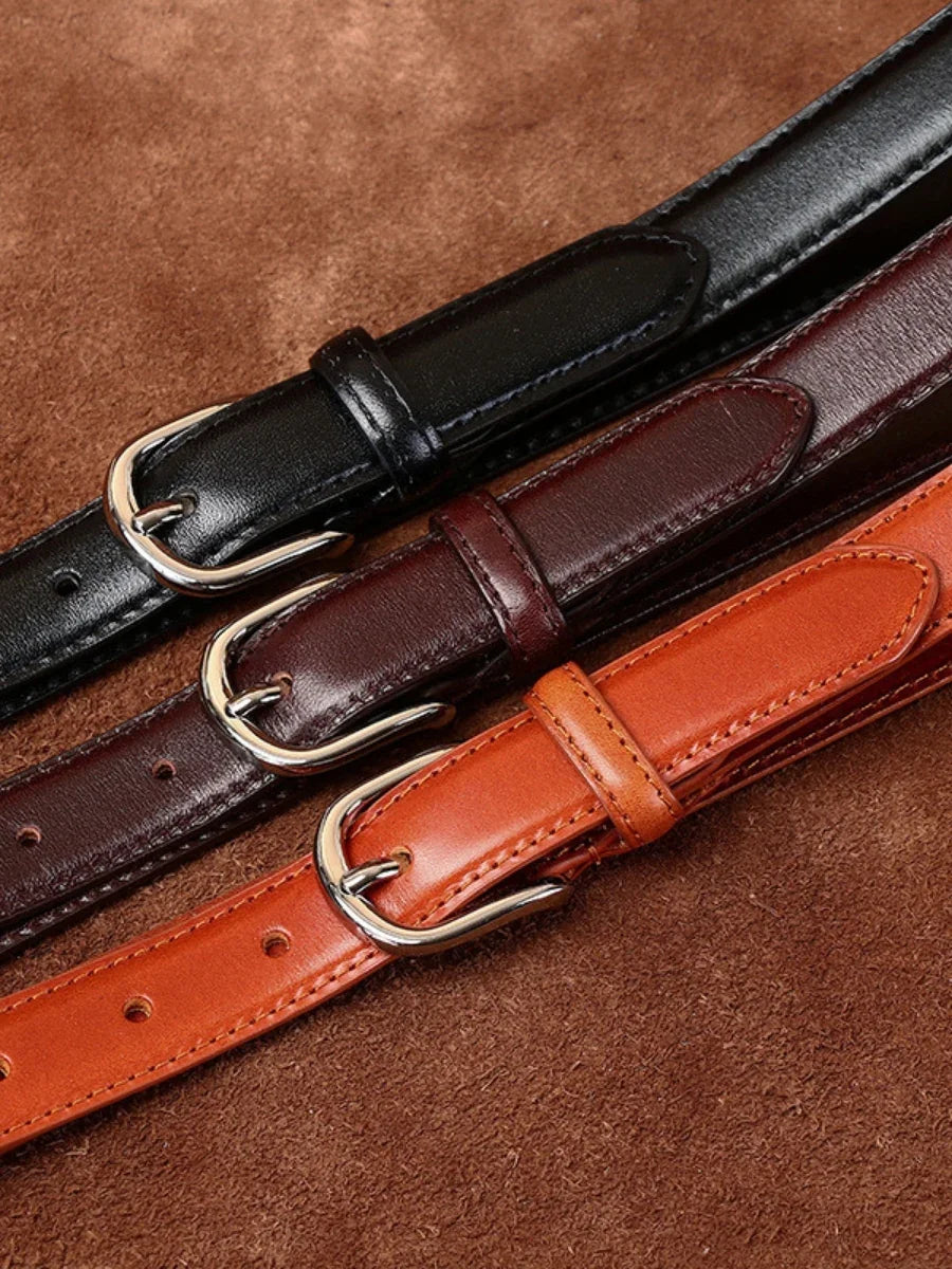 Budapest Smooth Leather Belt