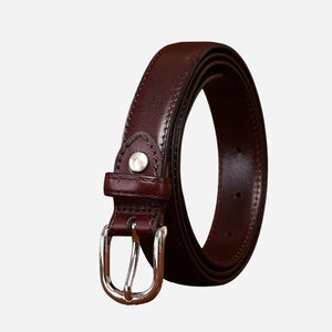 Budapest Smooth Leather Belt
