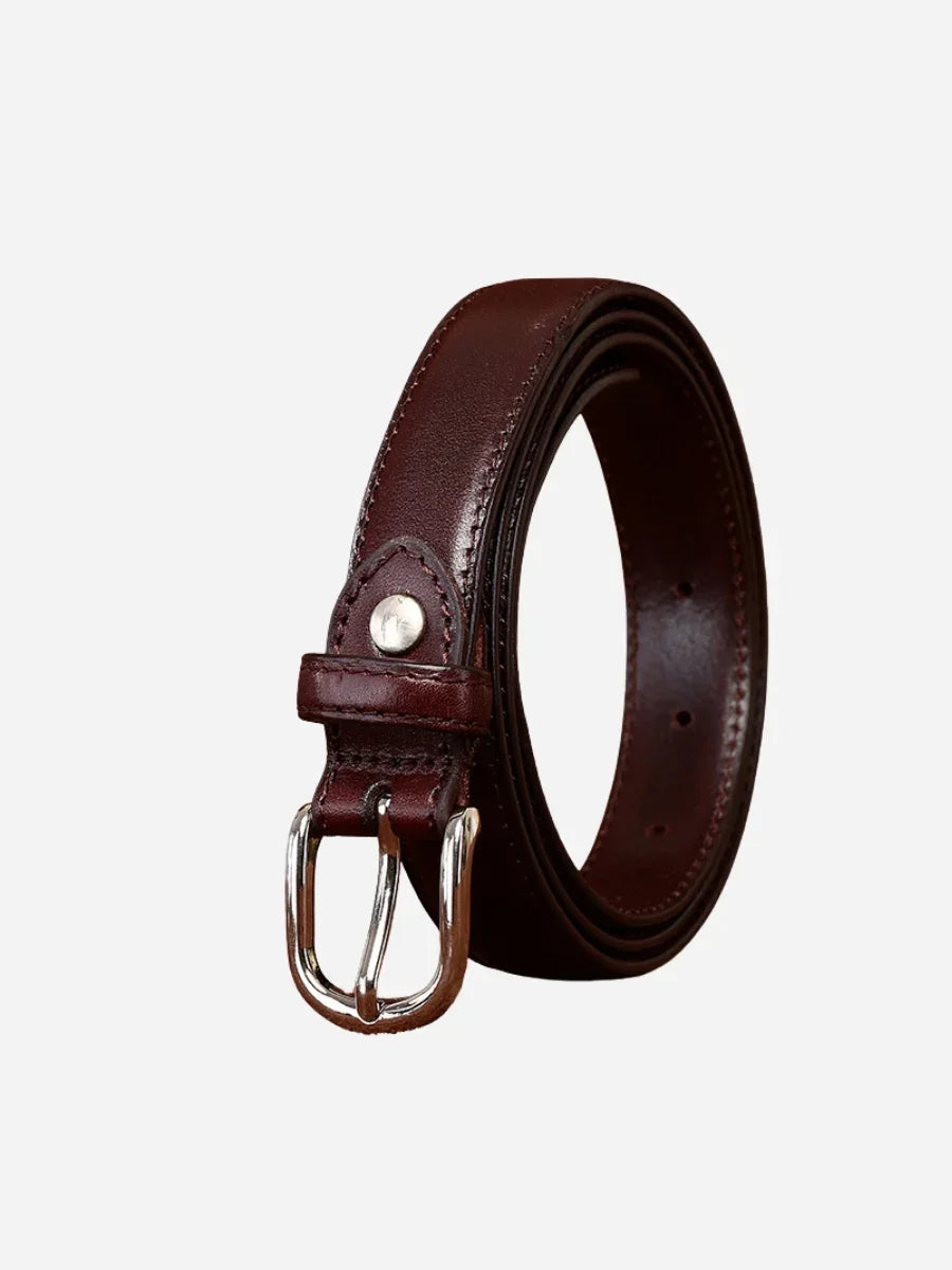 Budapest Smooth Leather Belt