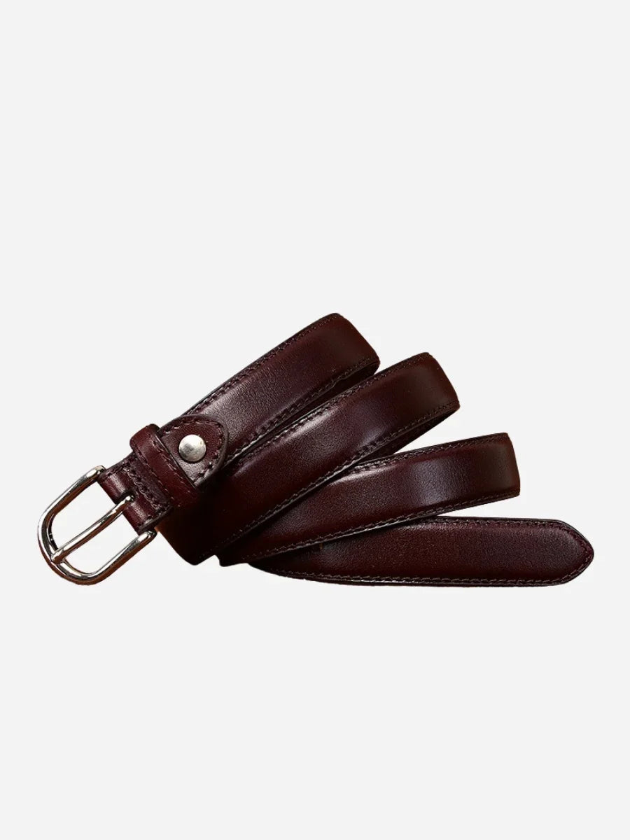 Budapest Smooth Leather Belt