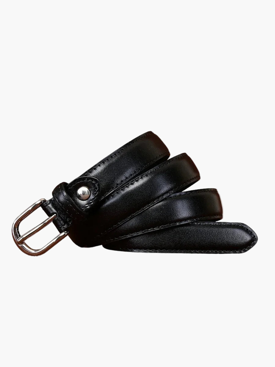Budapest Smooth Leather Belt
