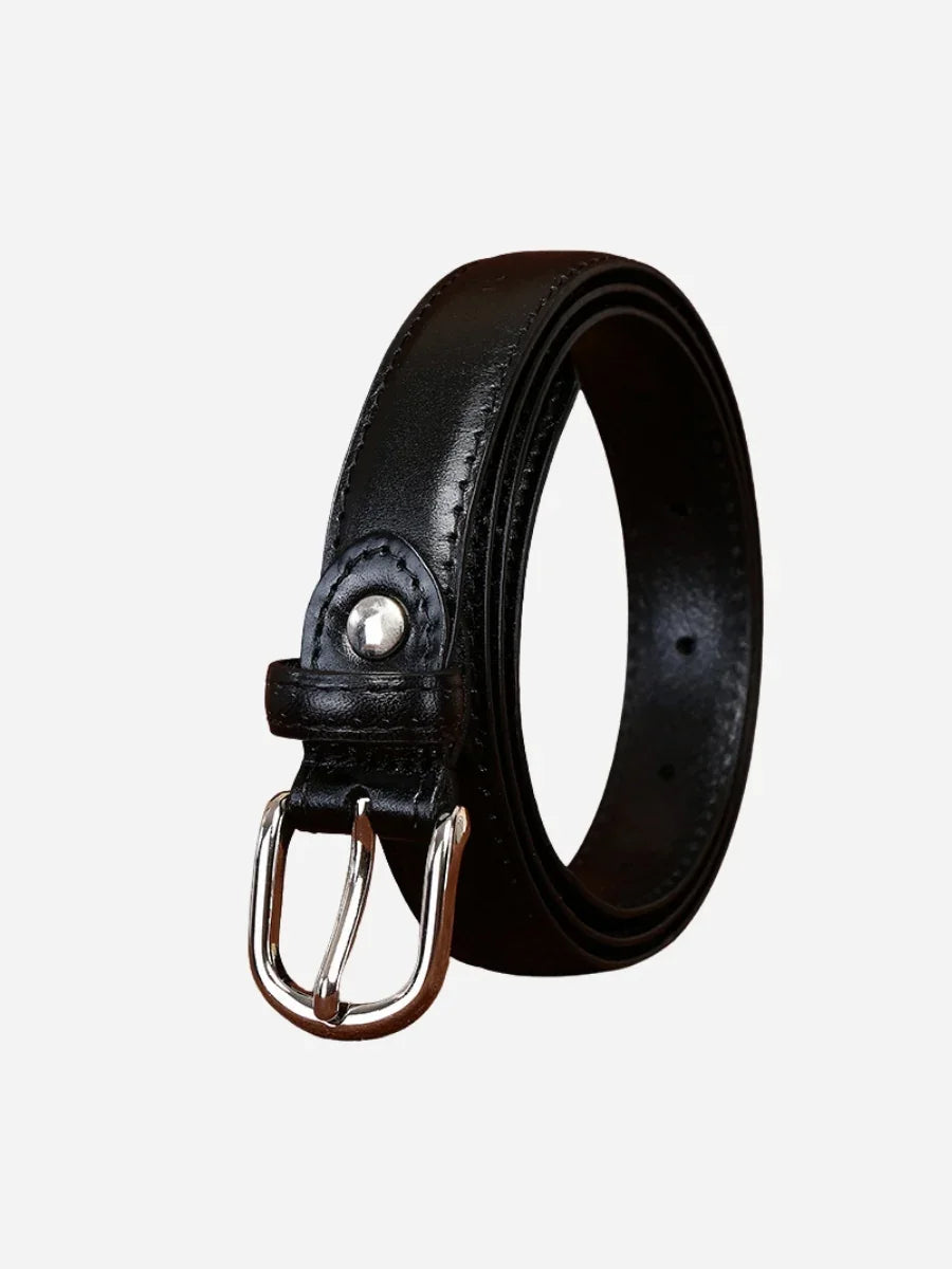 Budapest Smooth Leather Belt