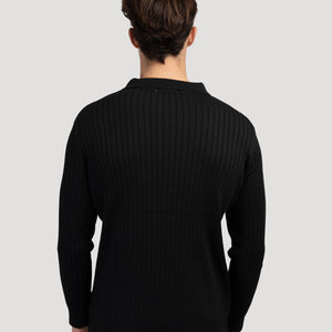 Moscow Vertical-Rib Sweater
