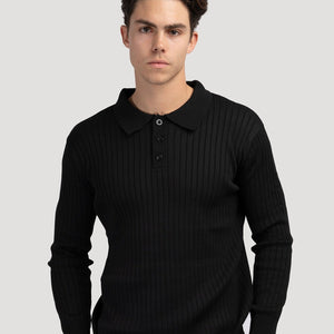 Moscow Vertical-Rib Sweater