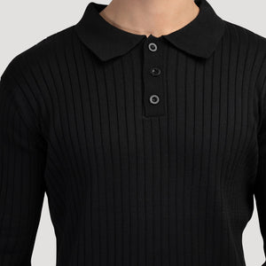 Moscow Vertical-Rib Sweater