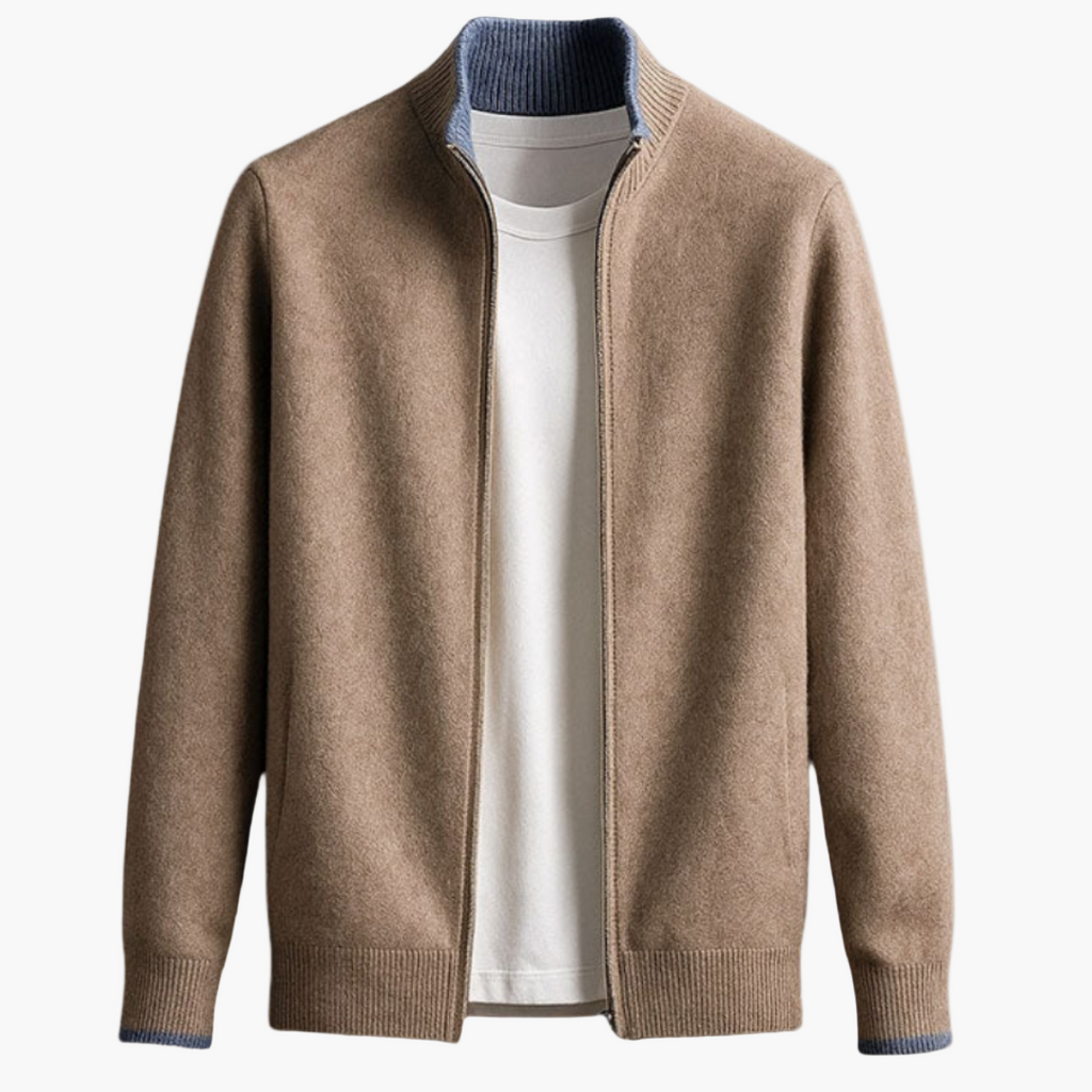 Rome Knit Zip Cardigan