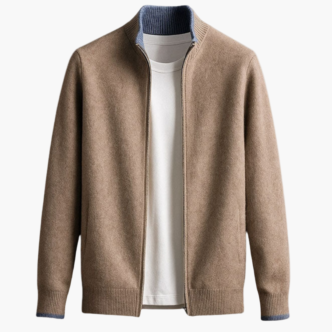 Rome Knit Zip Cardigan