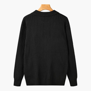 Moscow Vertical-Rib Sweater