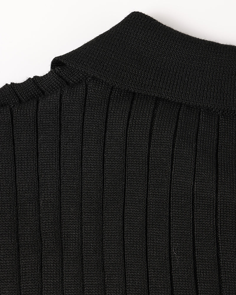 Moscow Vertical-Rib Sweater