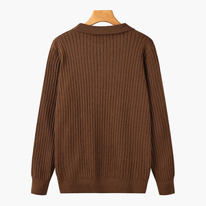 Moscow Vertical-Rib Sweater