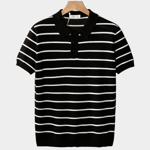 Turin Modern Striped Polo