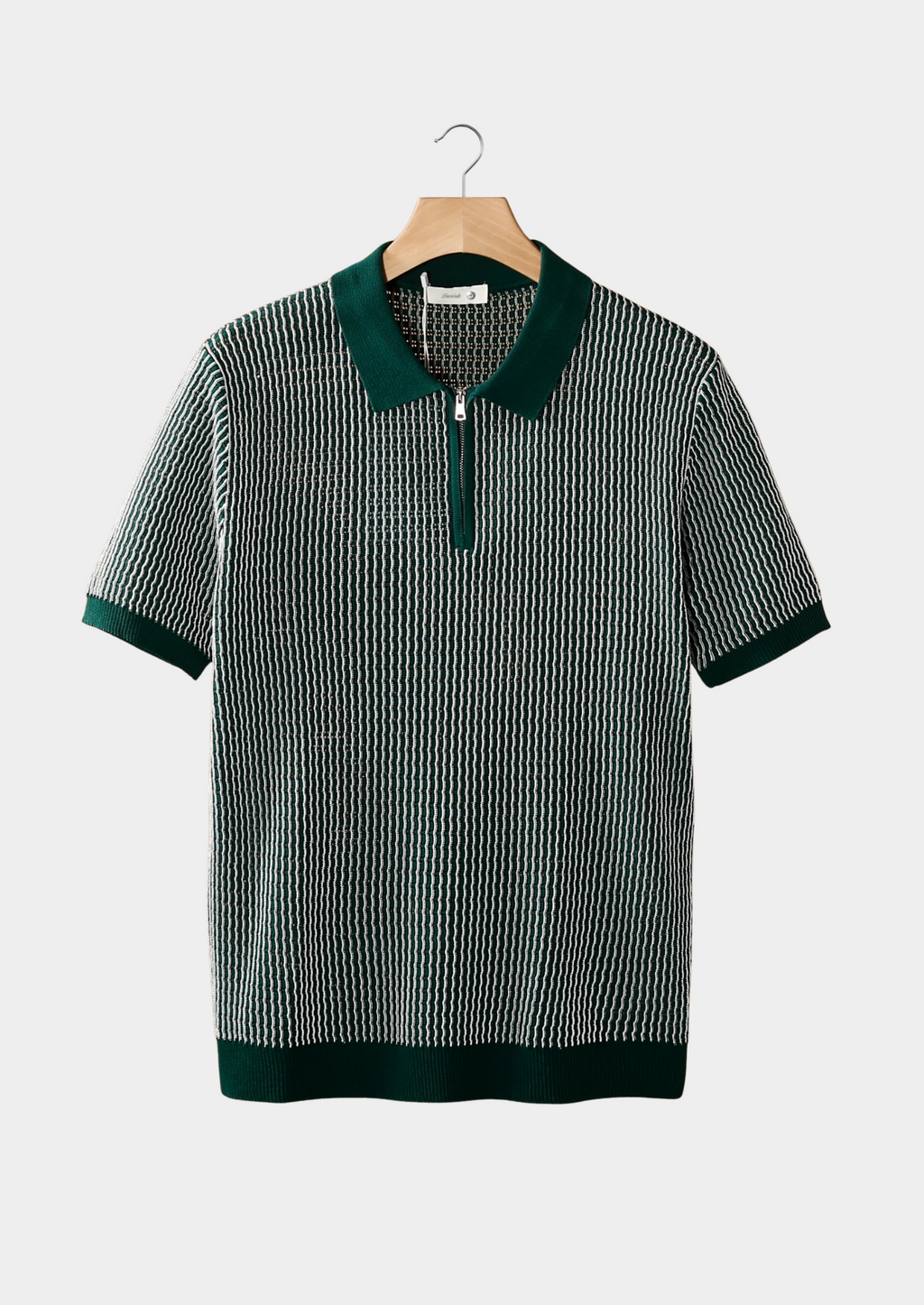Marmaris Patterned Zip Polo