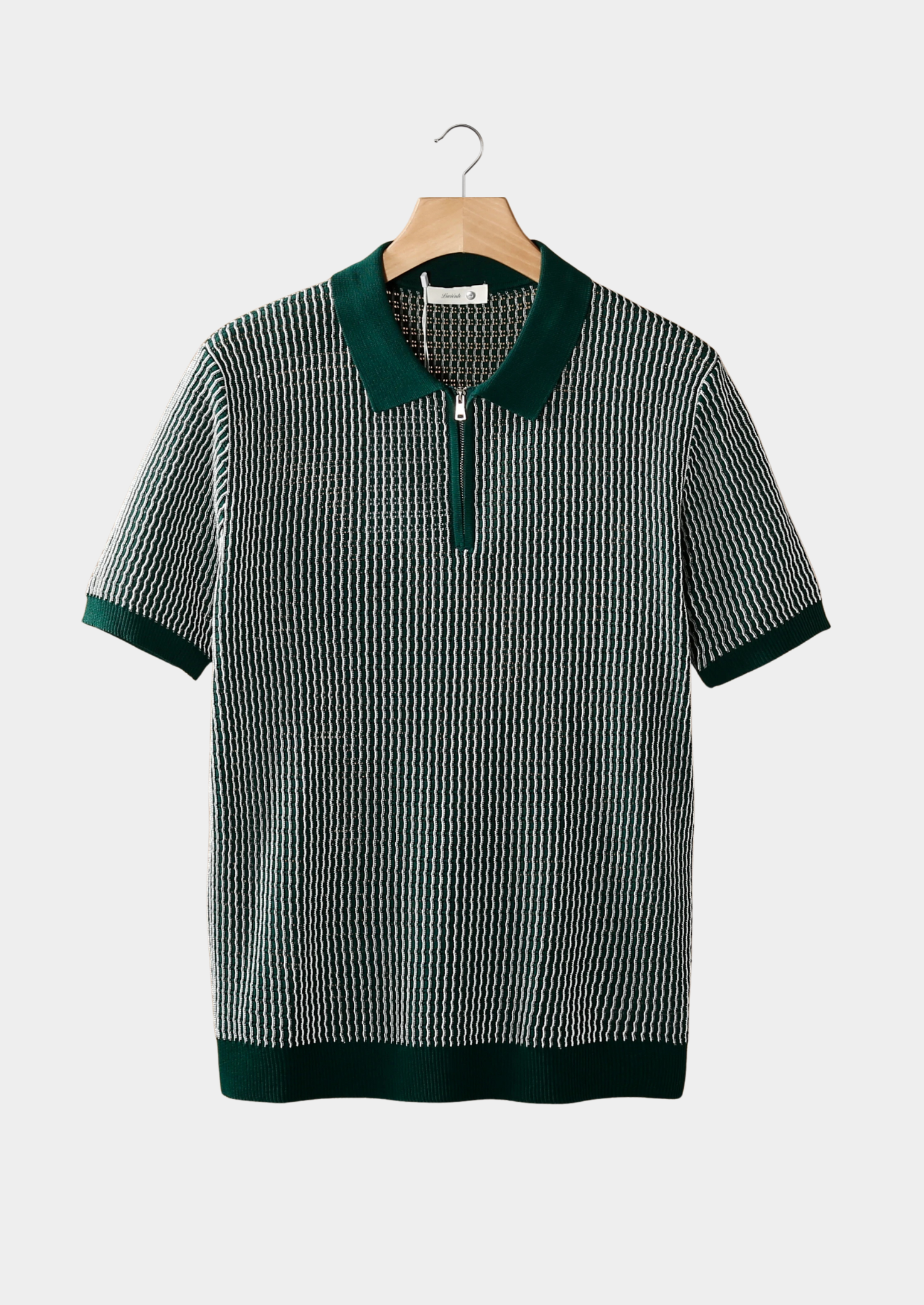 Marmaris Patterned Zip Polo