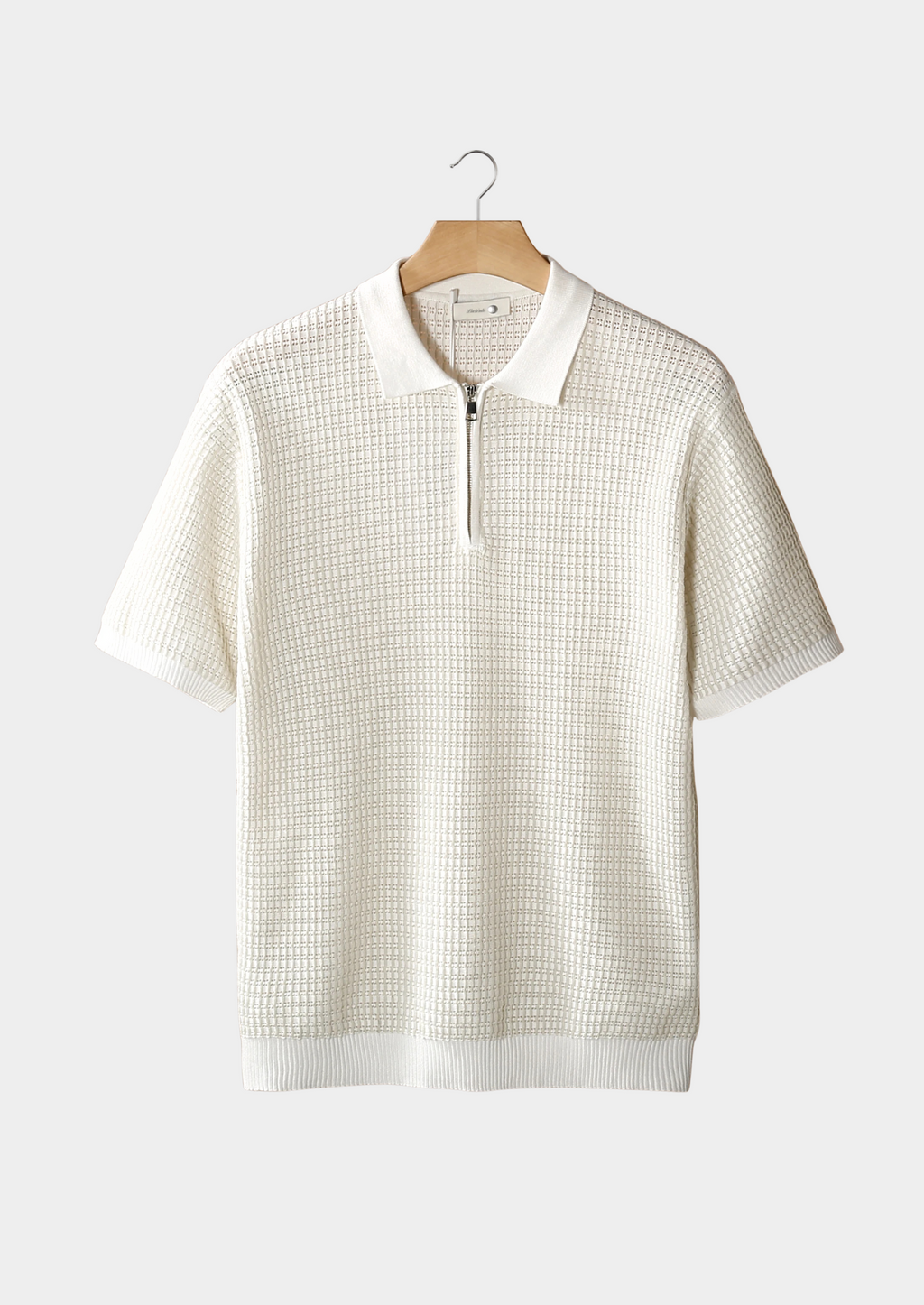 Marmaris Patterned Zip Polo