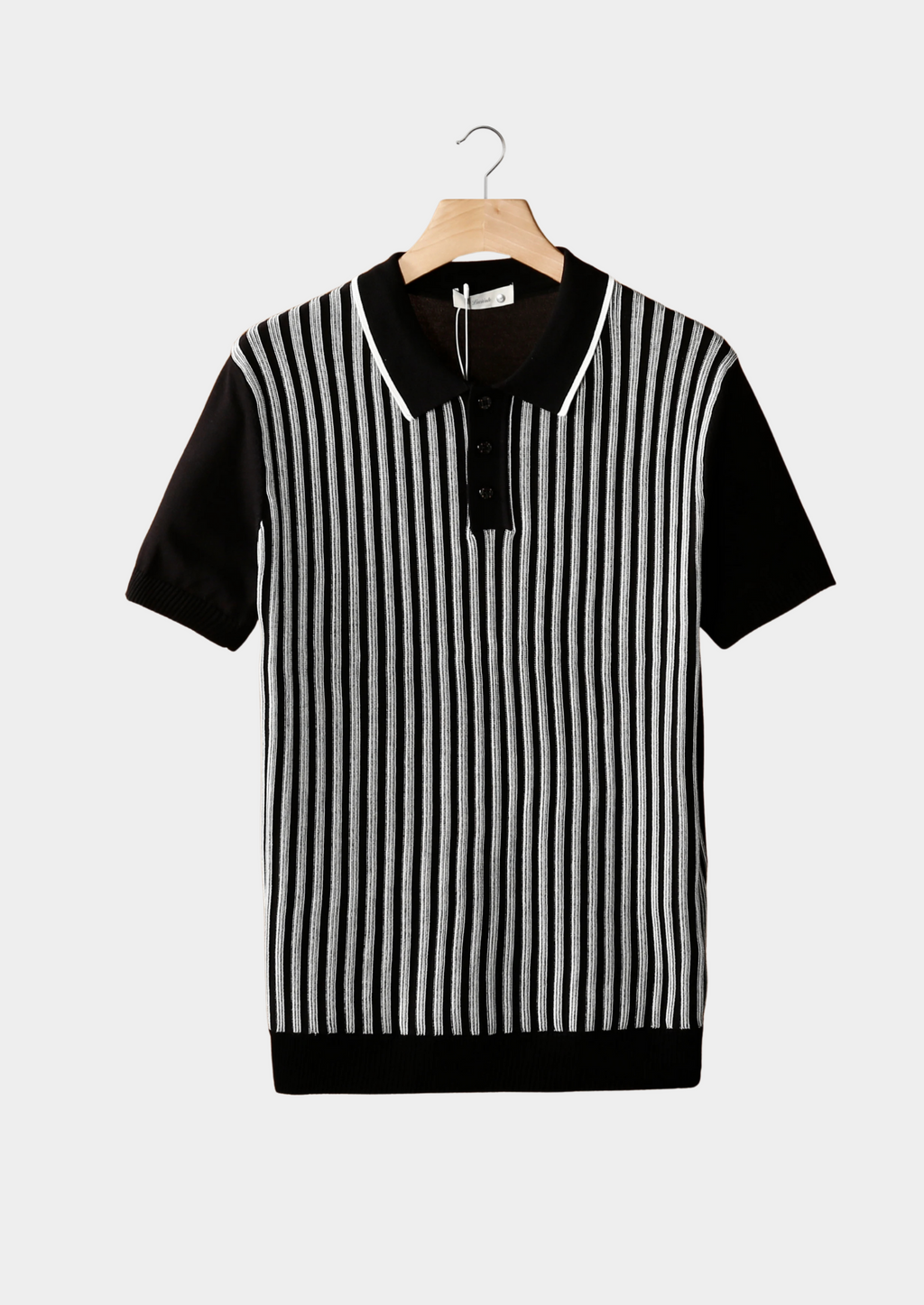 Bilbao Retro Striped Polo