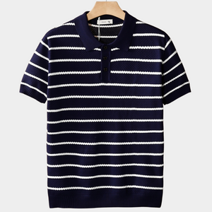 Turin Modern Striped Polo