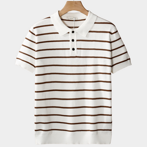 Turin Modern Striped Polo